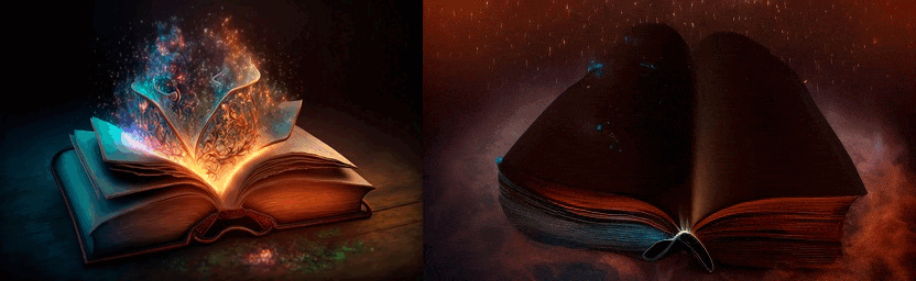 Book animation image