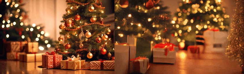 Christmas gifts animation image