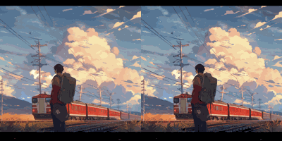 Man Seeing Train