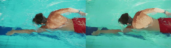 Man swim Video to Animation Generator