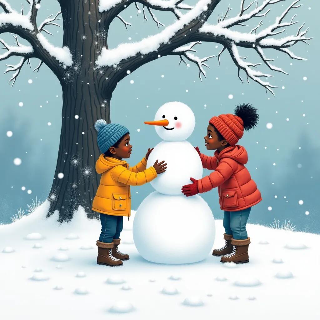 Building a snowman