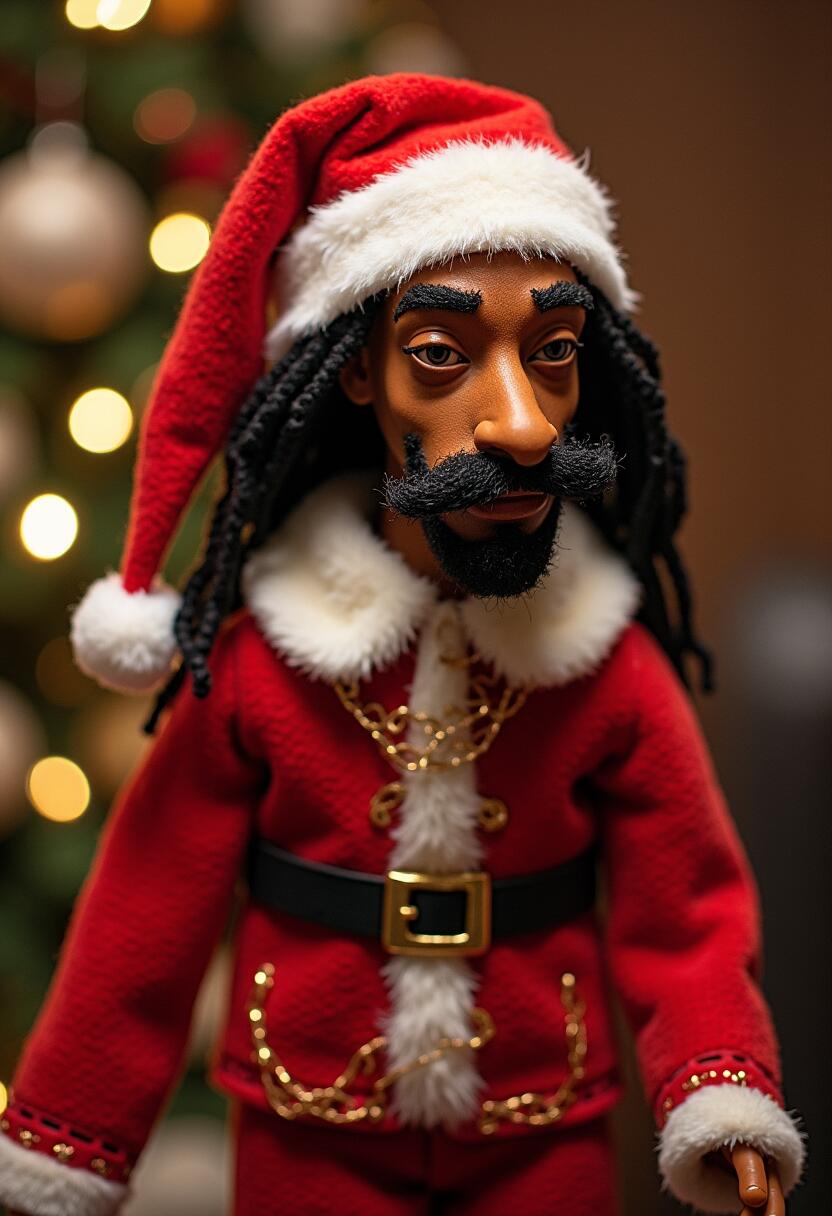 Snoop Dogg with Holiday Swag
