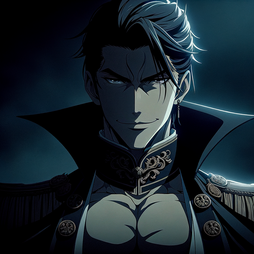 Ruthless prince with smug look